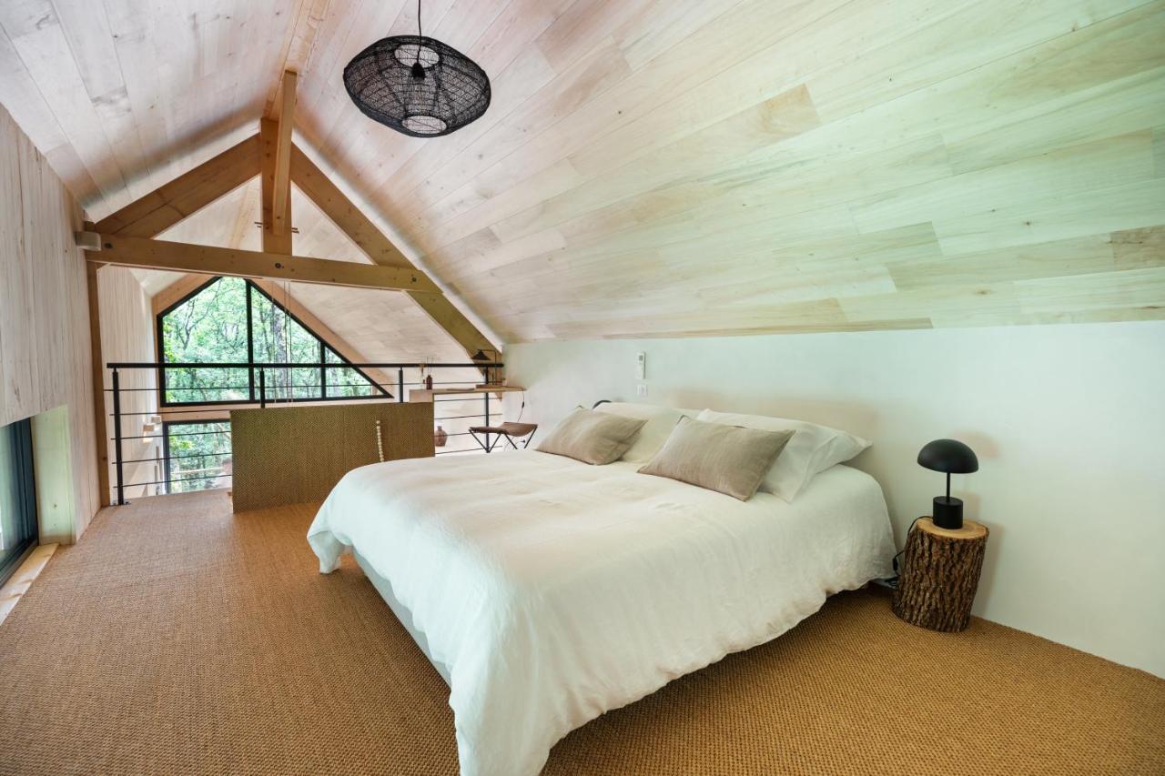 Wabi Sabi Lodge - Spa&Sauna Privatif - Foret Turenne Екстериор снимка